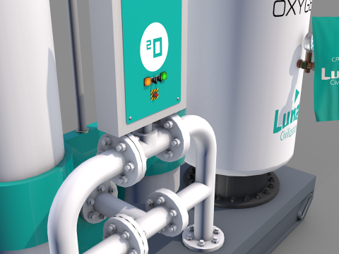 Oxygen Plant Modèle 3D