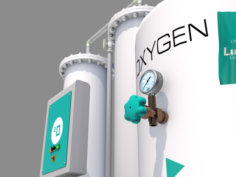 Oxygen Plant Modèle 3D