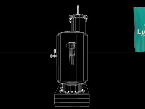 Oxygen Plant Modèle 3D