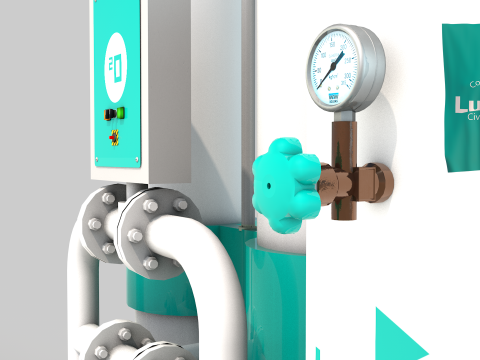 Oxygen Plant Modèle 3D