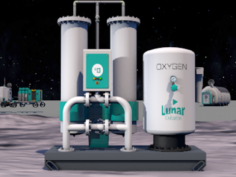 Oxygen Plant Modèle 3D