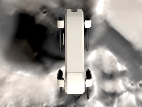 Lunar Robot Dog 3D Model