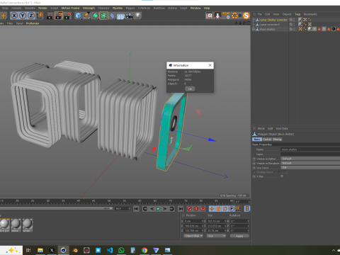 Shelter connections 3D Model