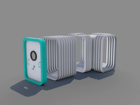 避难所连接 3D 模型