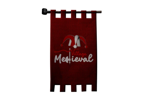 Medieval camp Scenario 3D Model