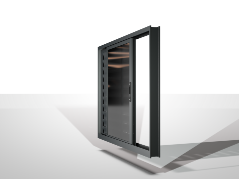 Aluminum Windows 3D-Modell