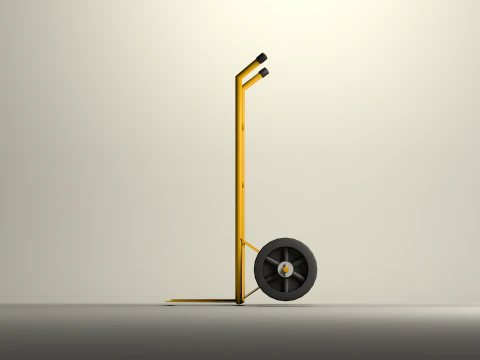 Cargo Cart Duo 3D Model