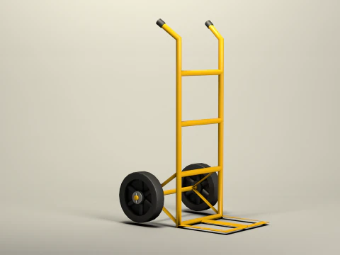 Cargo Cart Duo 3D Model