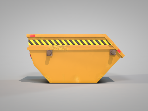 Debris Bucket 3D Model
