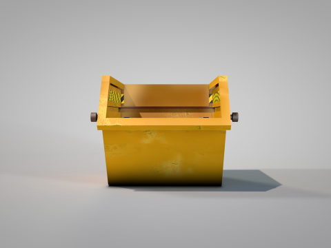 Debris Bucket 3D Model