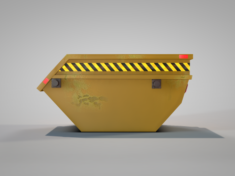Debris Bucket 3D Model