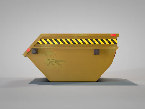 Debris Bucket 3D Model