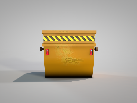 Debris Bucket 3D Model