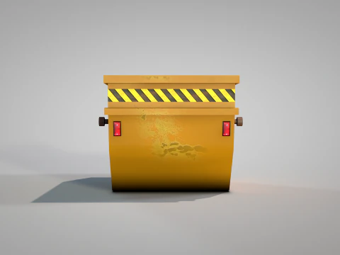 Debris Bucket 3D Model