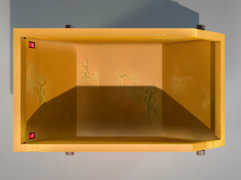 Debris Bucket 3D Model