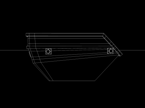 Debris Bucket 3D Model