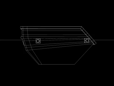 Debris Bucket 3D Model