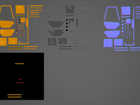 Debris Bucket 3D Model