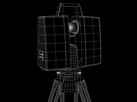 Taqueometros Full Station 3D Model