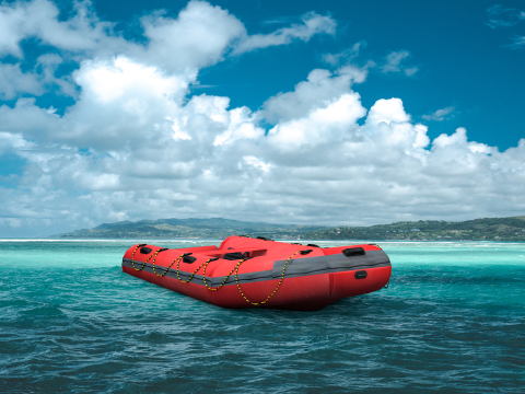 Lifeboat Inflate Modelo 3D