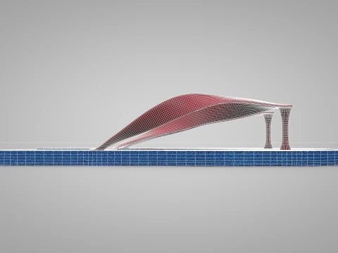 Chinelos EUA Modelo 3D