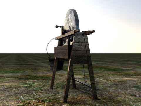 Medieval Shapering Machine Modelo 3D