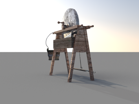 Medieval Shapering Machine Modelo 3D