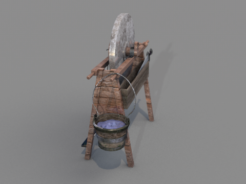 Medieval Shapering Machine Modelo 3D