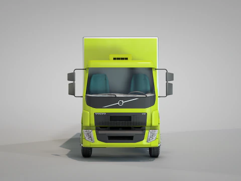 Volvo Truck Box 3D Model