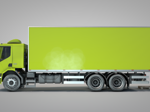 Volvo Truck Box 3D Model