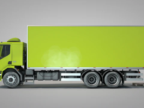 Volvo Truck Box 3D Model