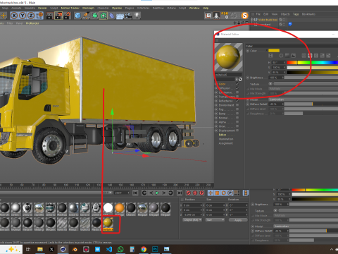 Volvo Truck Box 3D Model