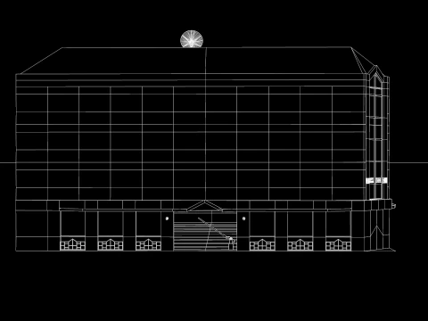 Gallery Building 3D Model