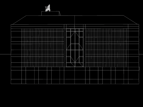 Gallery Building 3D Model