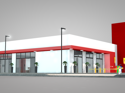 Burger Shopping 3D मॉडल