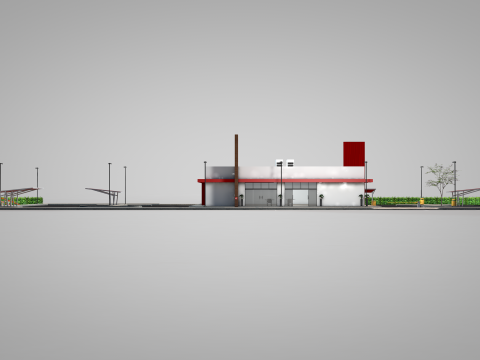 Burger Shopping 3D मॉडल