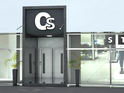Apartment Building OS 3D Model