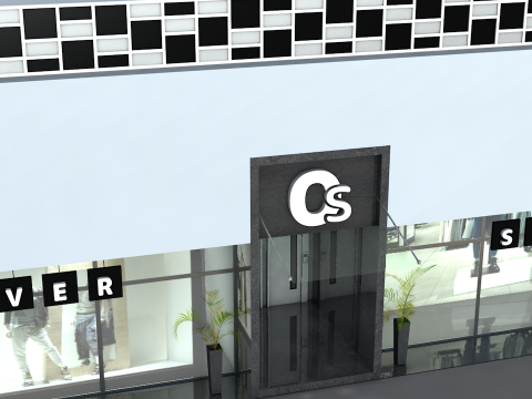 Apartment Building OS 3D Model