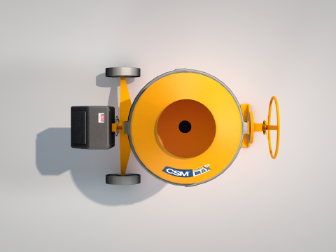 Concrete Mixer 400 Liters Modelo 3D