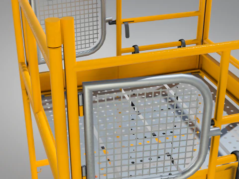 Construction Scaffolding 3D Model