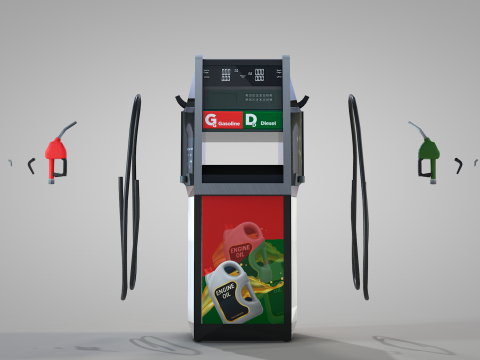 Fuel Pump Gas Model 3D