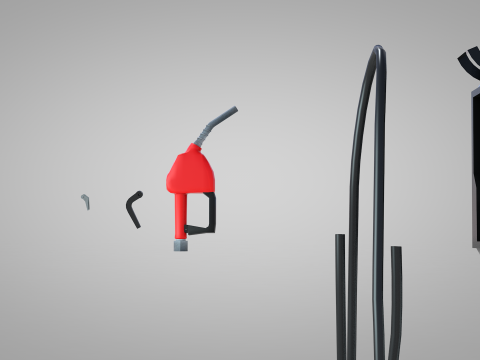 Fuel Pump Gas Modelo 3D