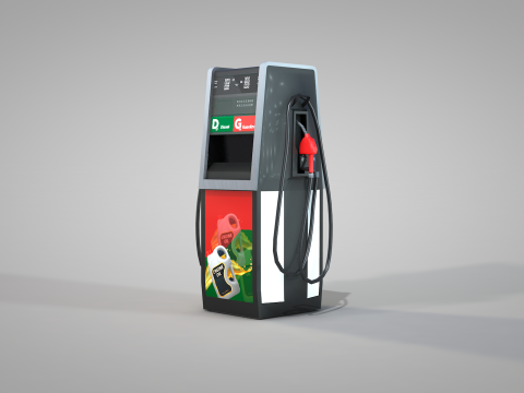 Fuel Pump Gas Modelo 3D