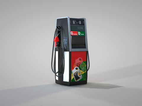 Fuel Pump Gas Modelo 3D