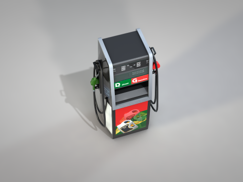 Fuel Pump Gas Modelo 3D