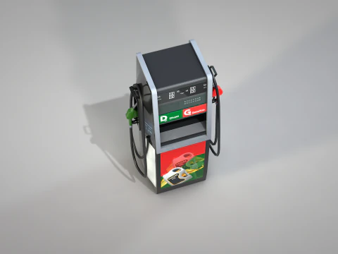 Fuel Pump Gas 3D Model