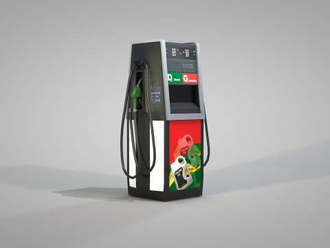 Fuel Pump Gas Modelo 3D