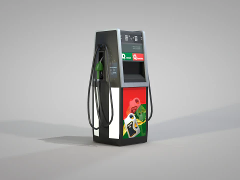 Fuel Pump Gas 3D Model