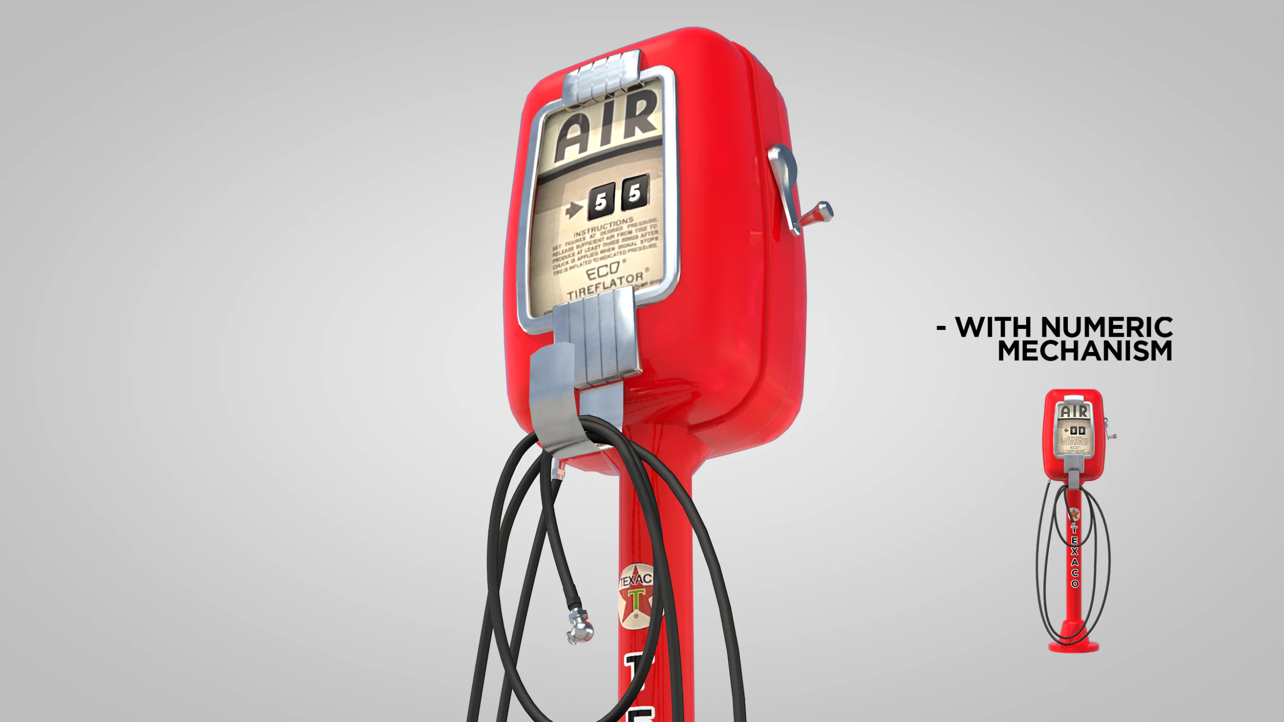 Eco Air Meter 3D Model .c4d .max .obj .3ds .fbx .stl .blend 