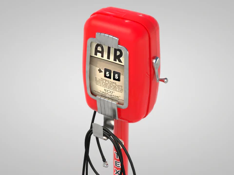 Eco Air Meter 3D Model